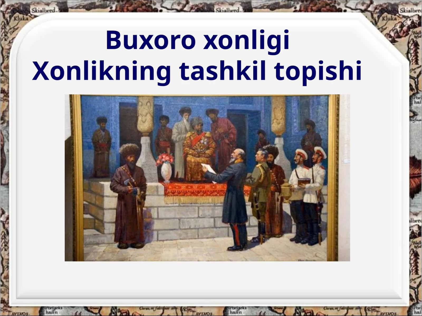 Buxoro xonligi Xonlikning Tashkil topishi 1