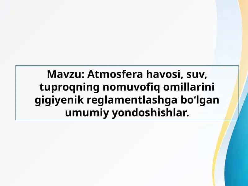 Atmosfera havosi 1