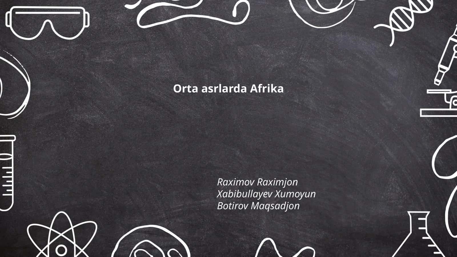 Orta asrlarda Afrika 1