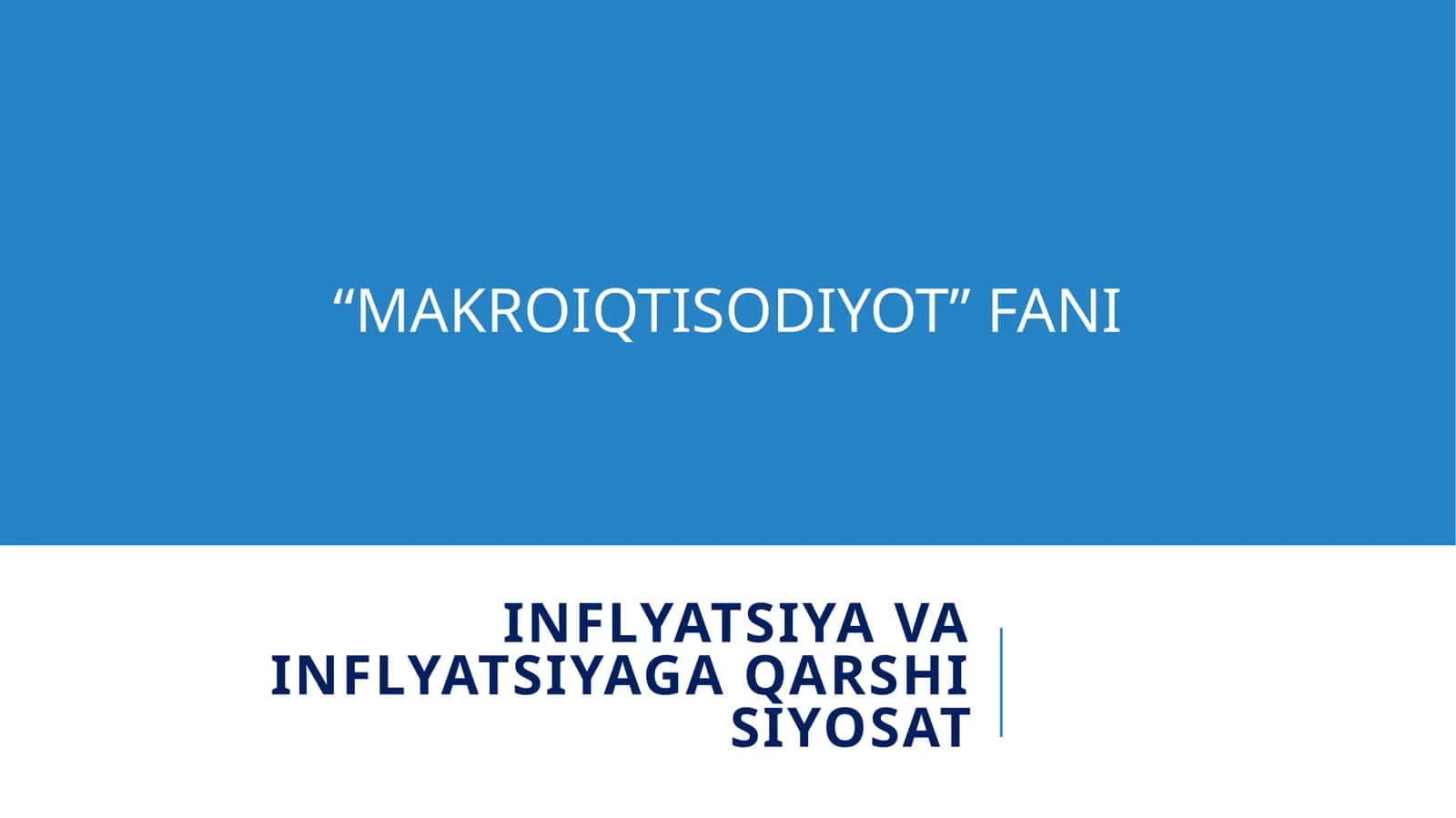 INFLATSIYA 1