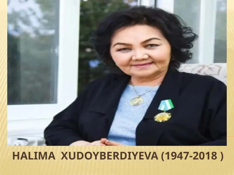 HALIMA XUDOYBERDIYEVA (1947-2018 ) 1