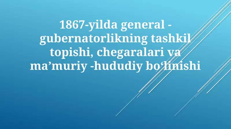 Turkiston general-gubernatorligi 1