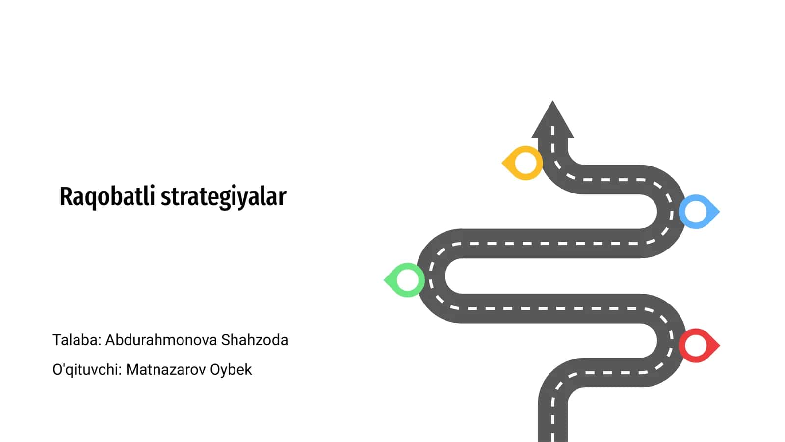 Raqobatli strategiyalar 1