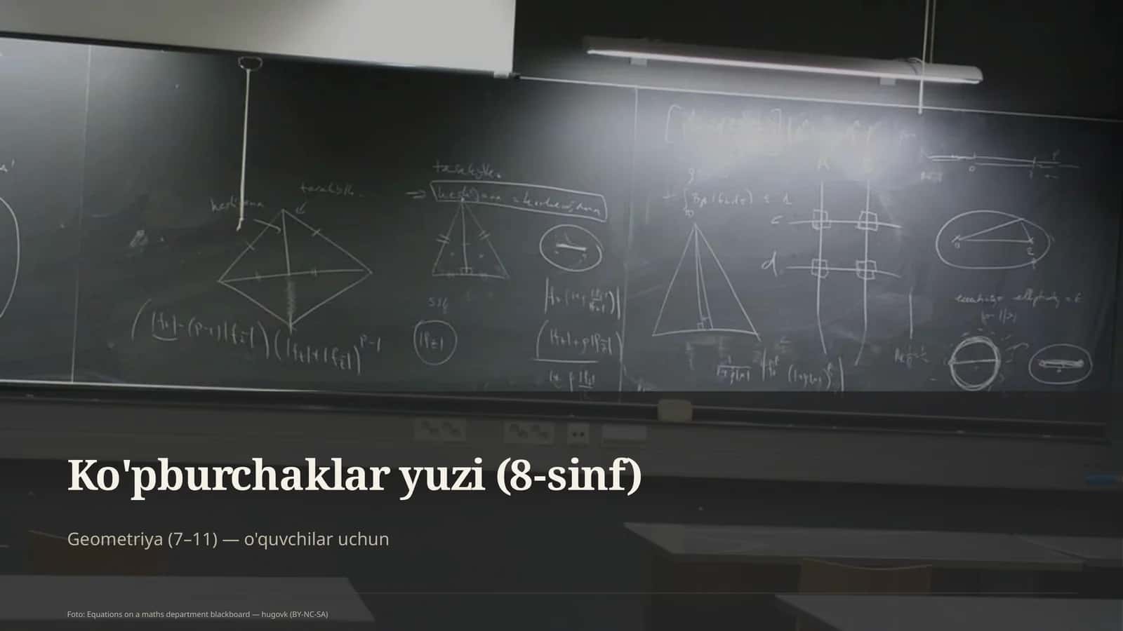 Ko'pburchaklar yuzi (8-sinf) 1