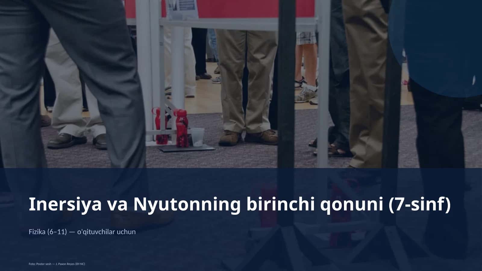 Inersiya va Nyutonning birinchi qonuni (7-sinf) 1