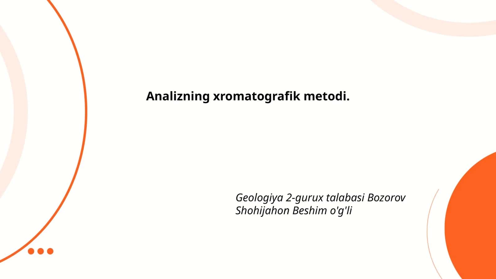 Xromatografik metodlar 1