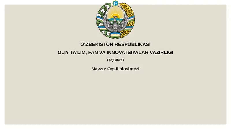 Oqsilbiosintezi 1