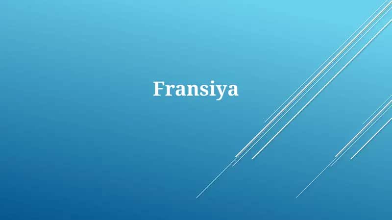 Fransiya 1