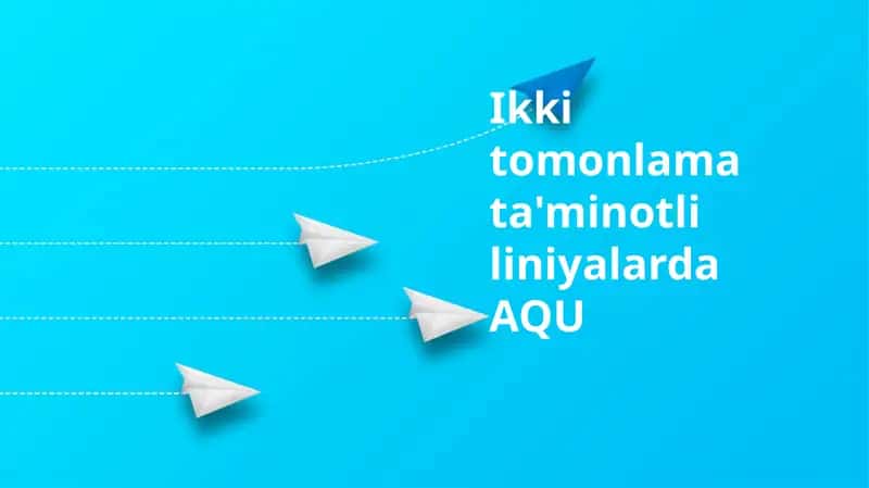 Ikkitomonlamata'minotliliniyalardaAQU 1