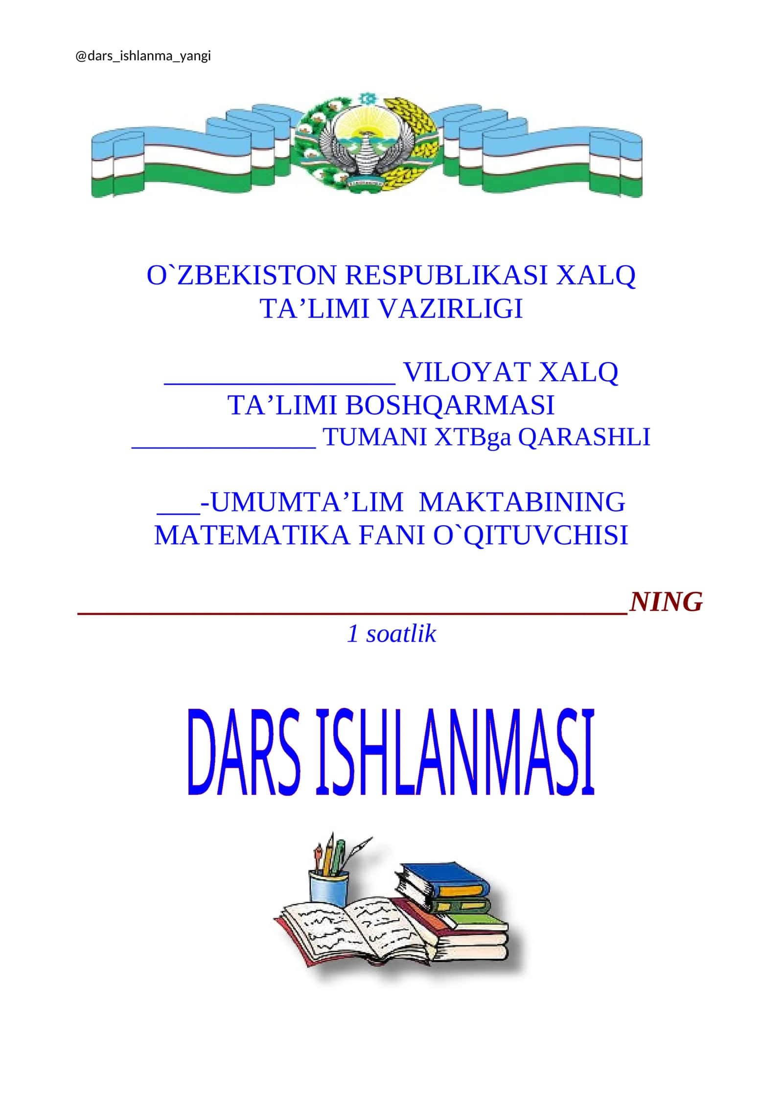 Matematika fanida masalalar yechish 1