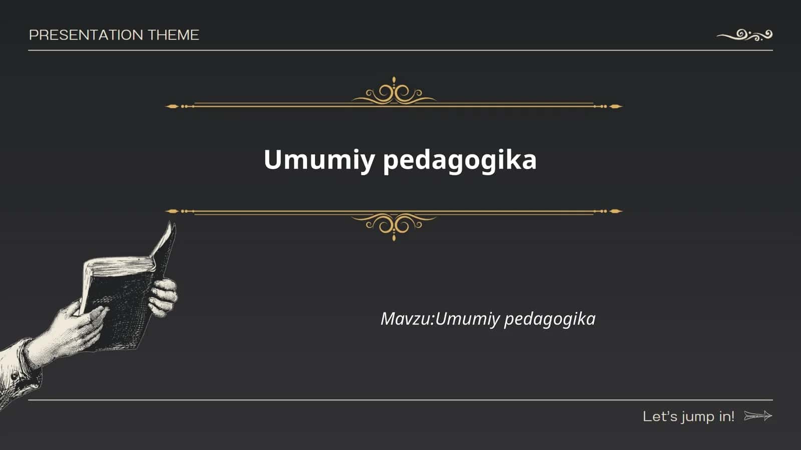 Umumiy pedagogika 1