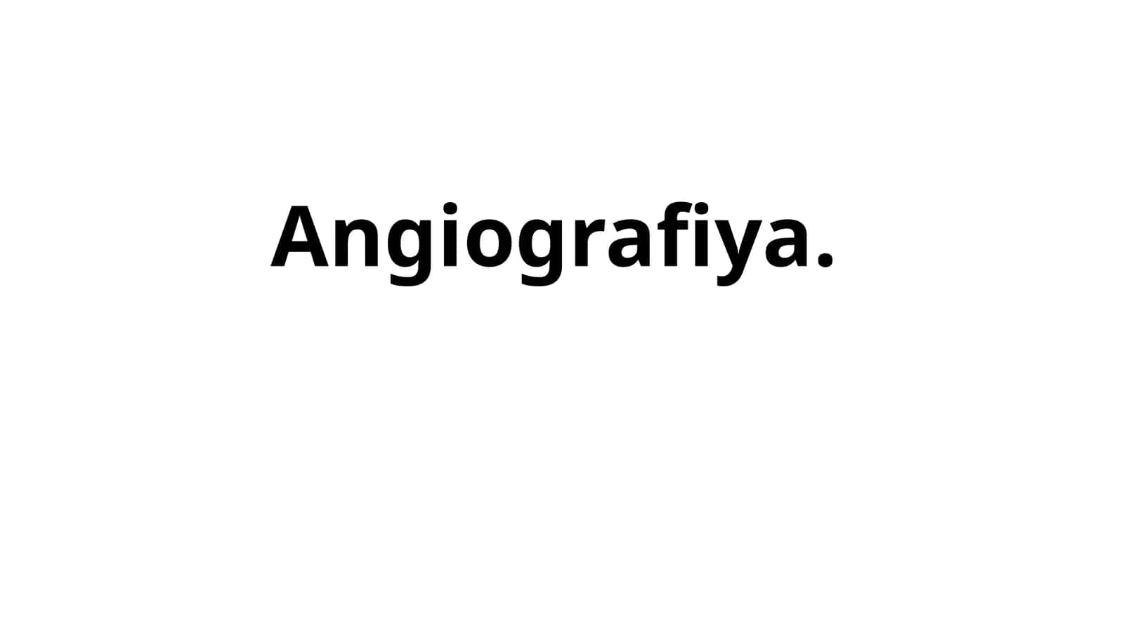 Angiografiya 1