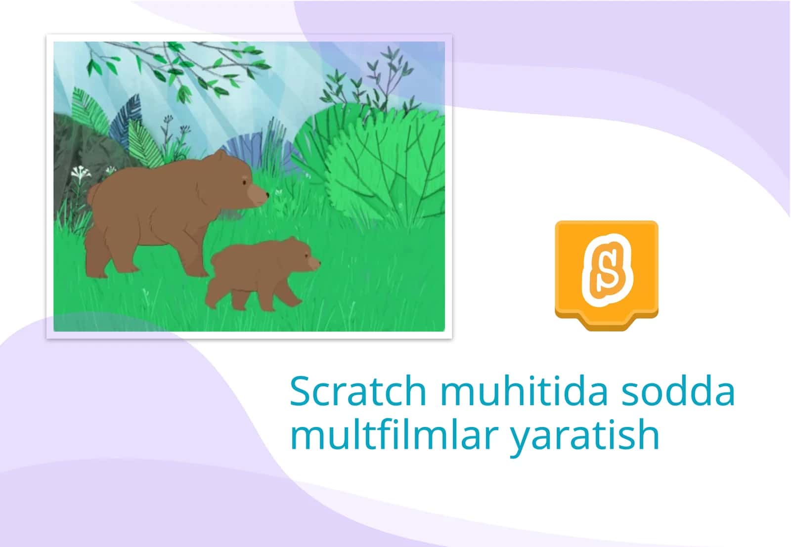 Scratch muhitida soddam multfilm yaratish 1