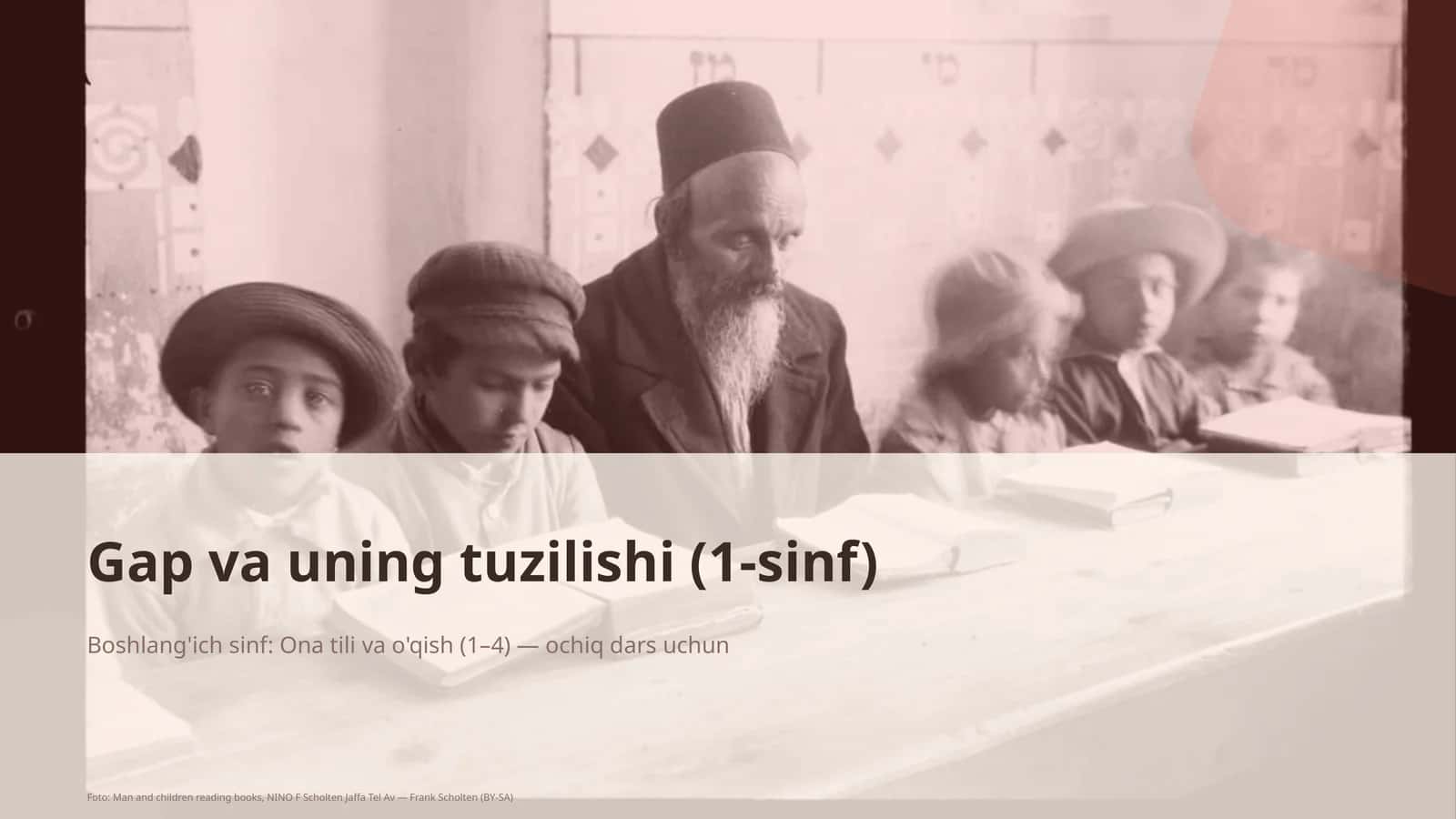 Gap va uning tuzilishi (1-sinf) 1