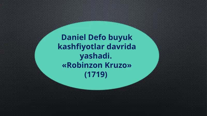 Robinzon Kruzo 1