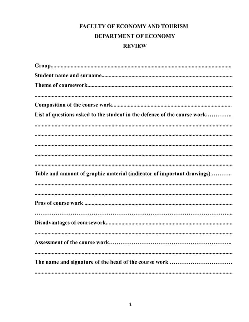 Review 1