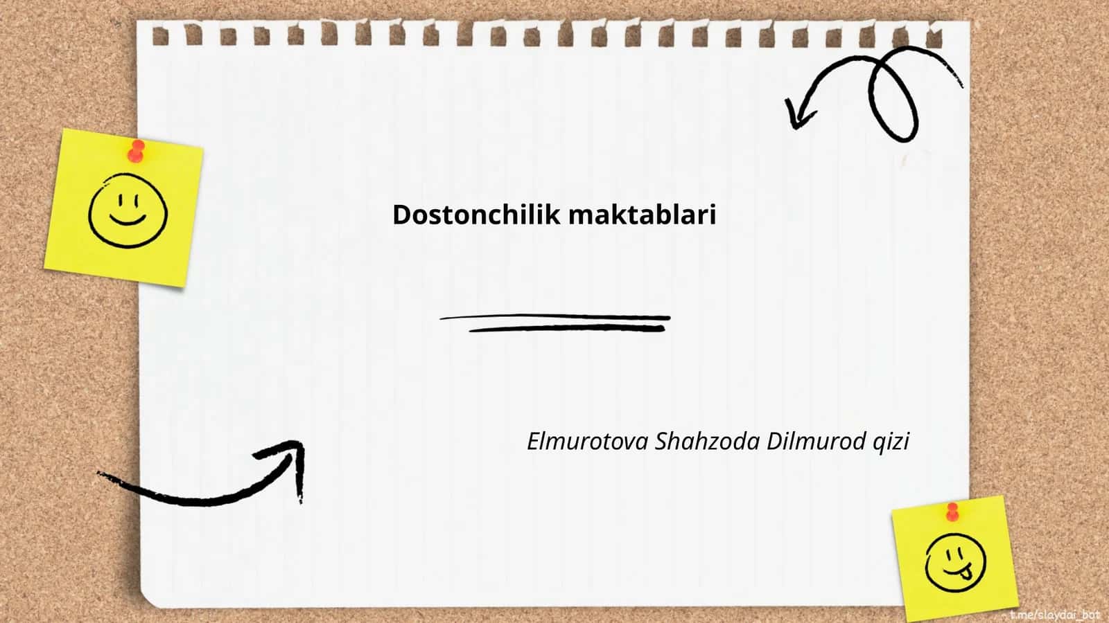Dostonchilik maktablari 1