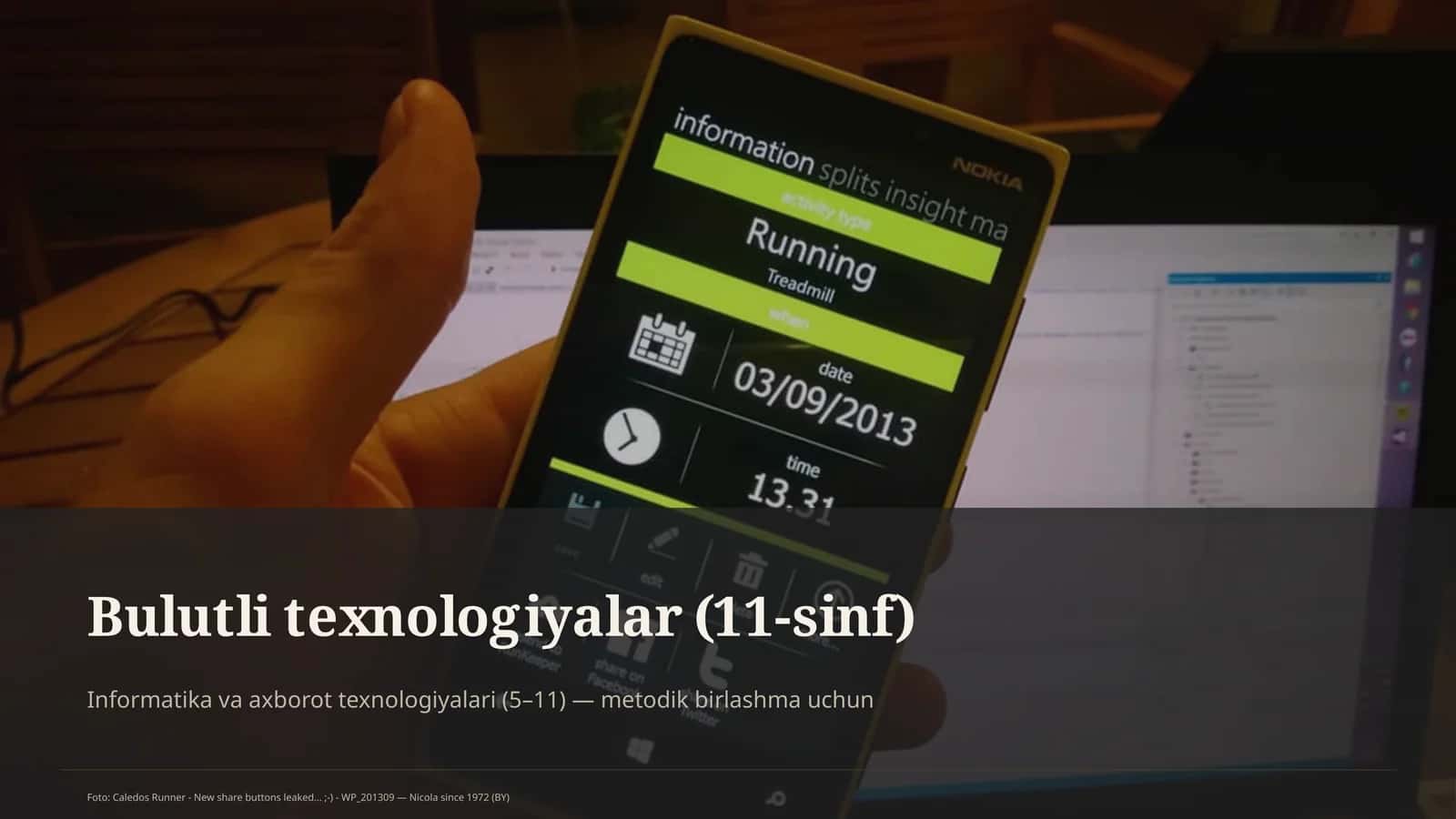 Bulutli texnologiyalar (11-sinf) 1
