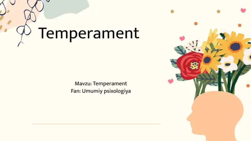Temperament 1