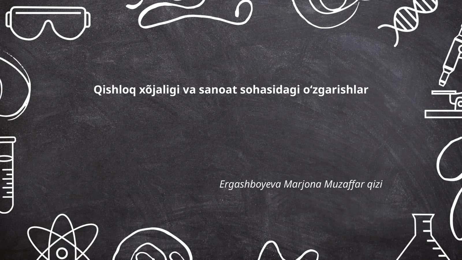 To'g'langan qishloq xo'jaligi texnologiyalari 1