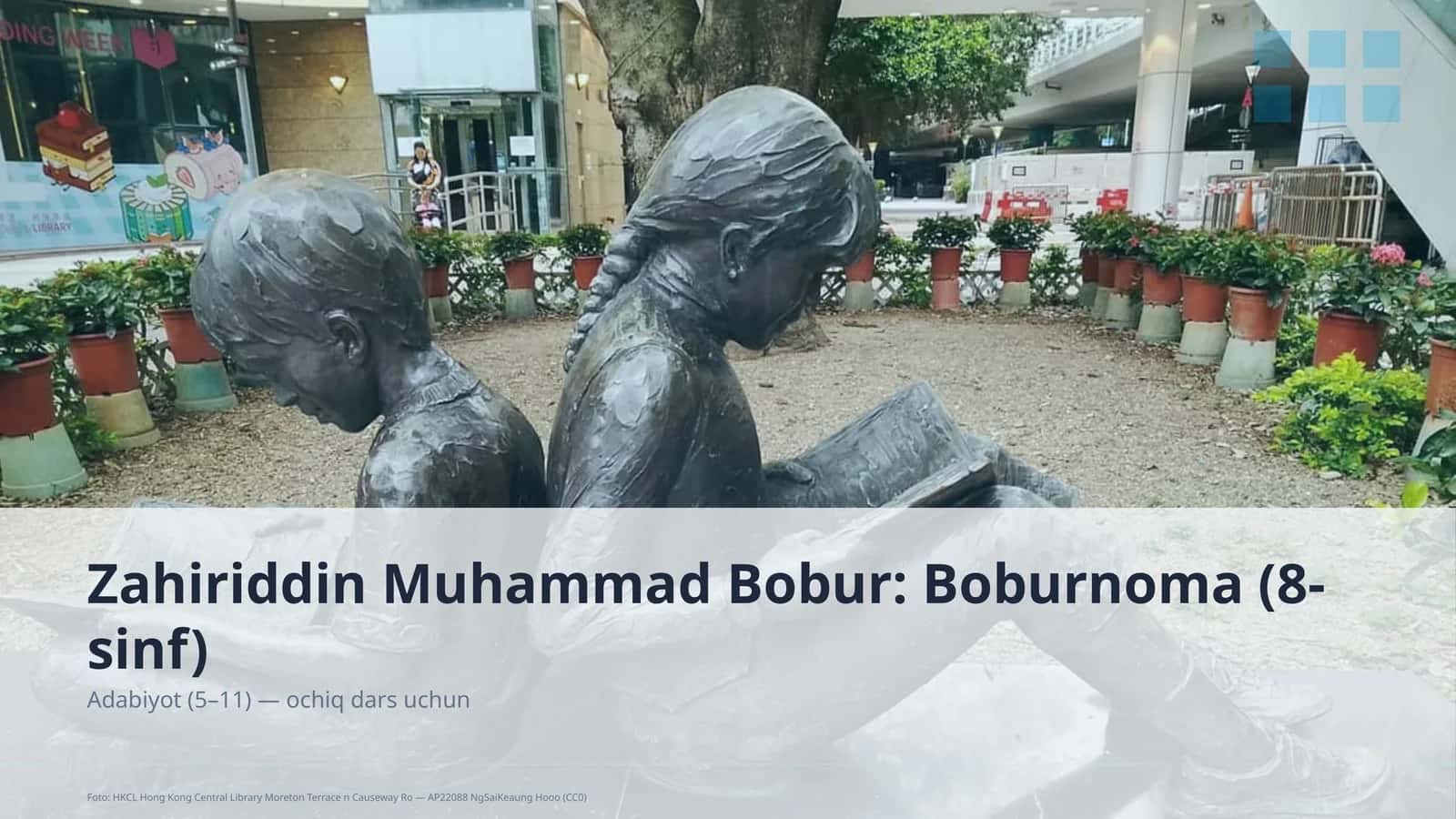 Zahiriddin Muhammad Bobur: Boburnoma (8-sinf) 1