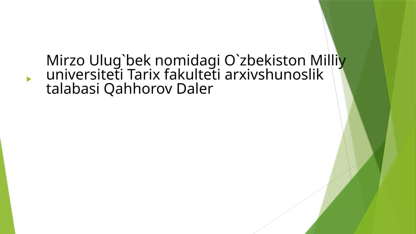 Temuriylardavlati tashkil topishi va arxiv hujjatlarioʻrganilishi 1