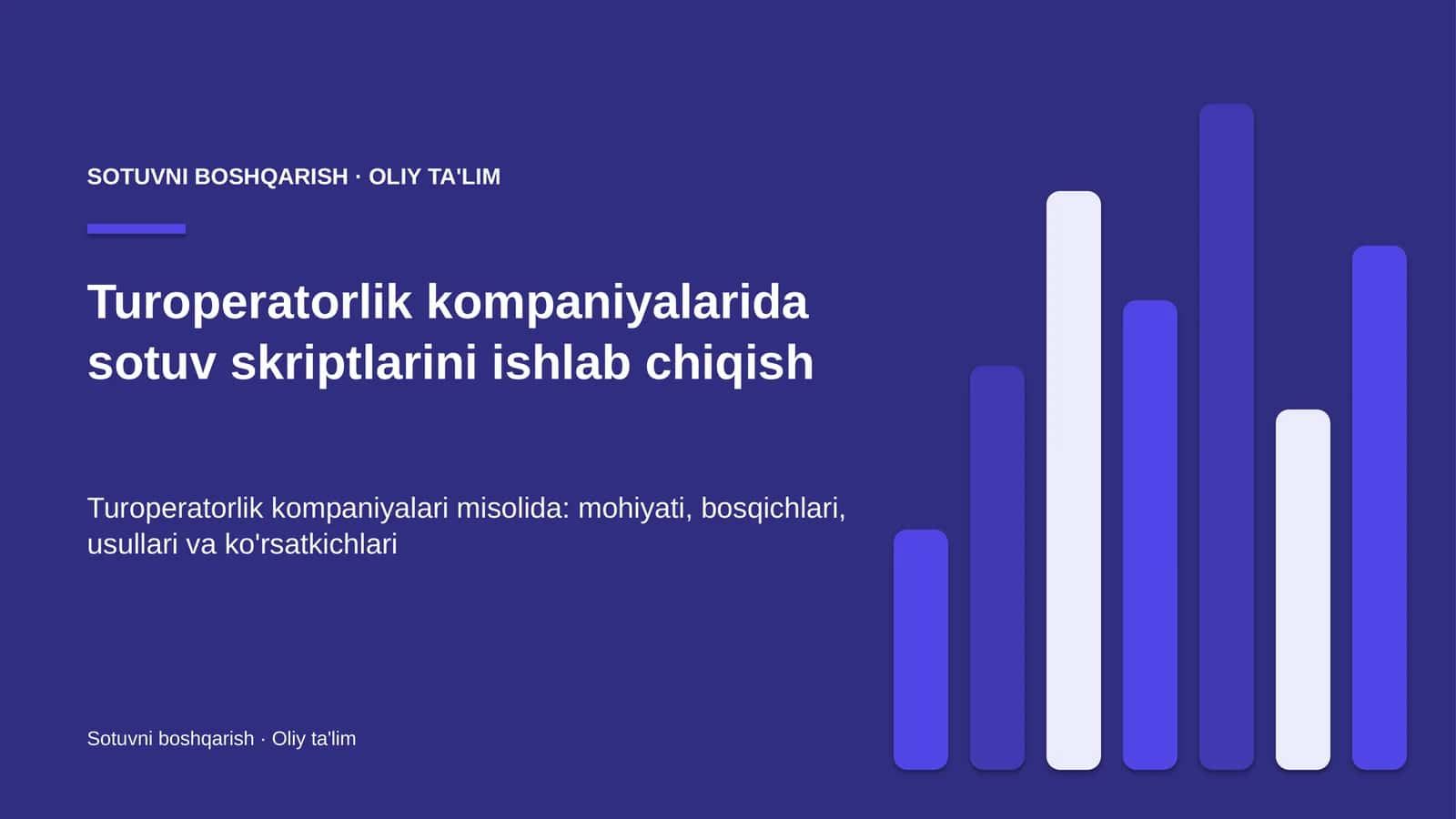 turoperatorlik kompaniyalarida sotuv skriptlarini ishlab chiqish 4701 1