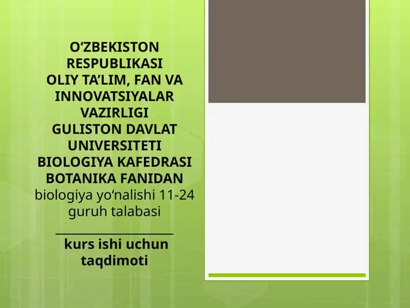 Protoplast hosilalari 1