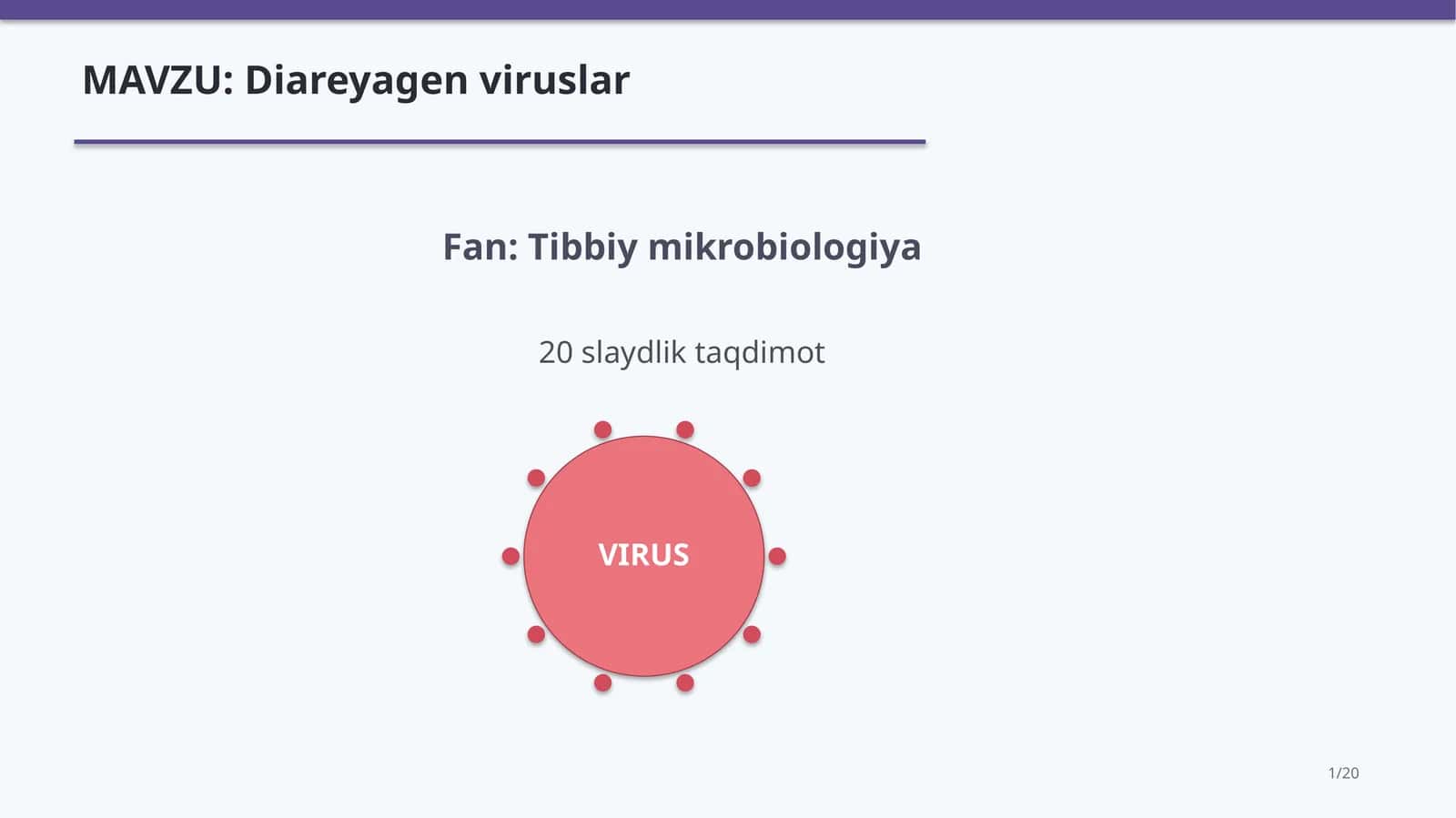 Diareyagen viruslar 1