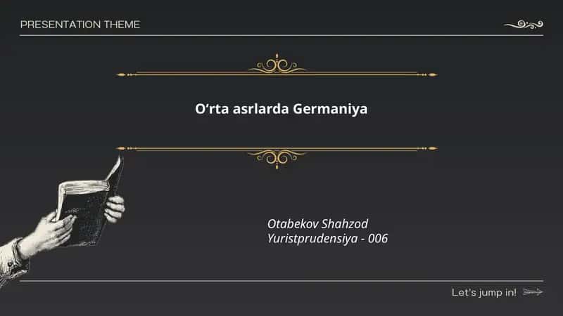 Oʻrta asrlarda Germaniya 1