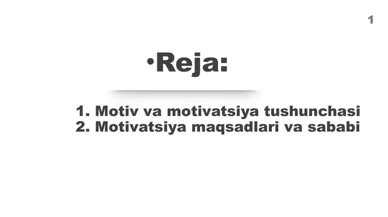 Motivatsiya 1
