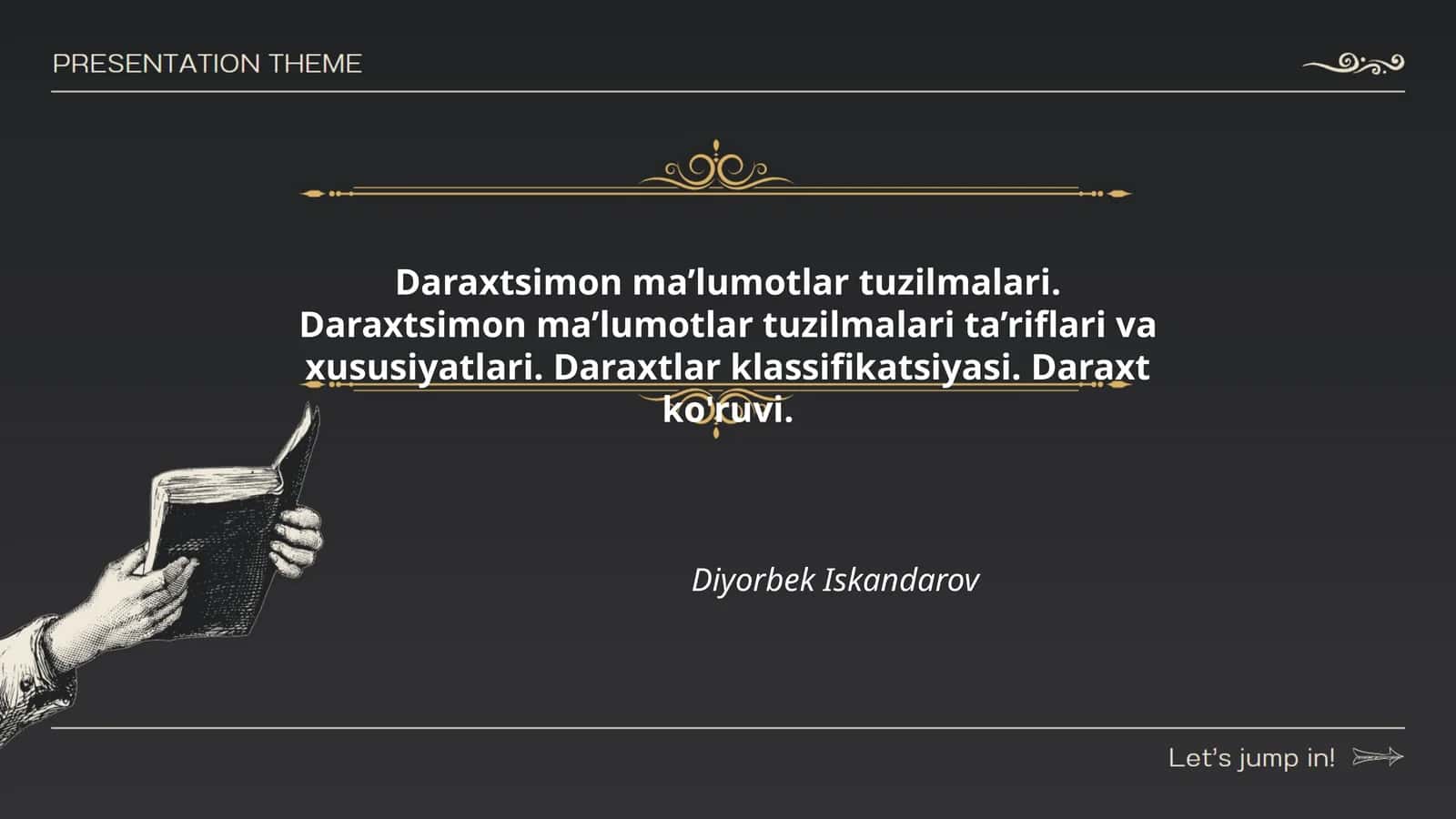 Daraxtsimon ma’lumotlar tuzilmalari 1