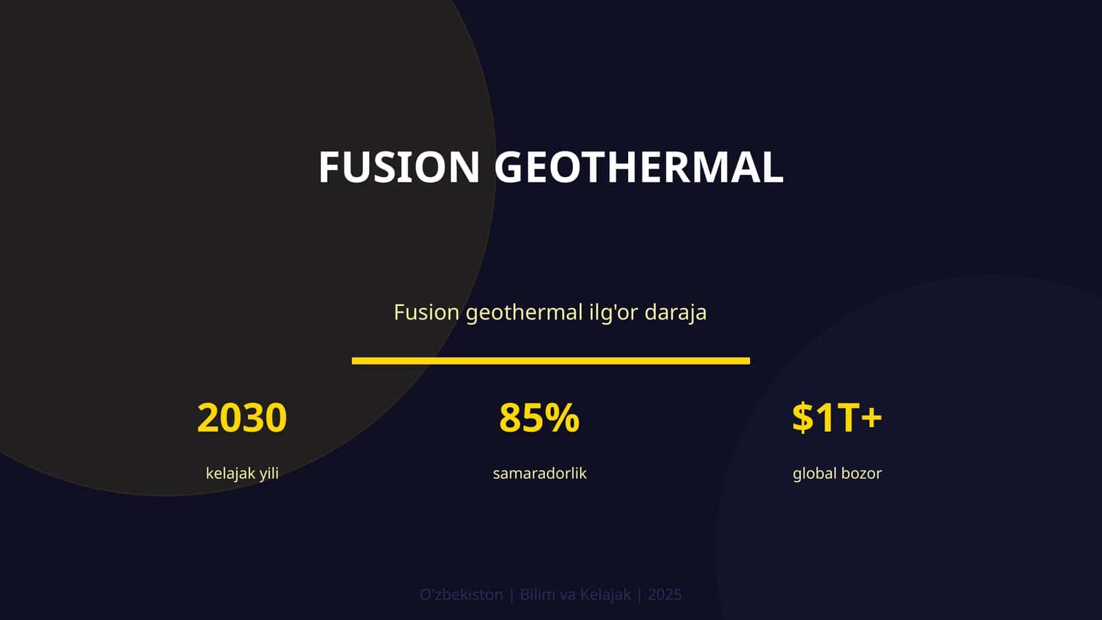 Fusion geothermal 1