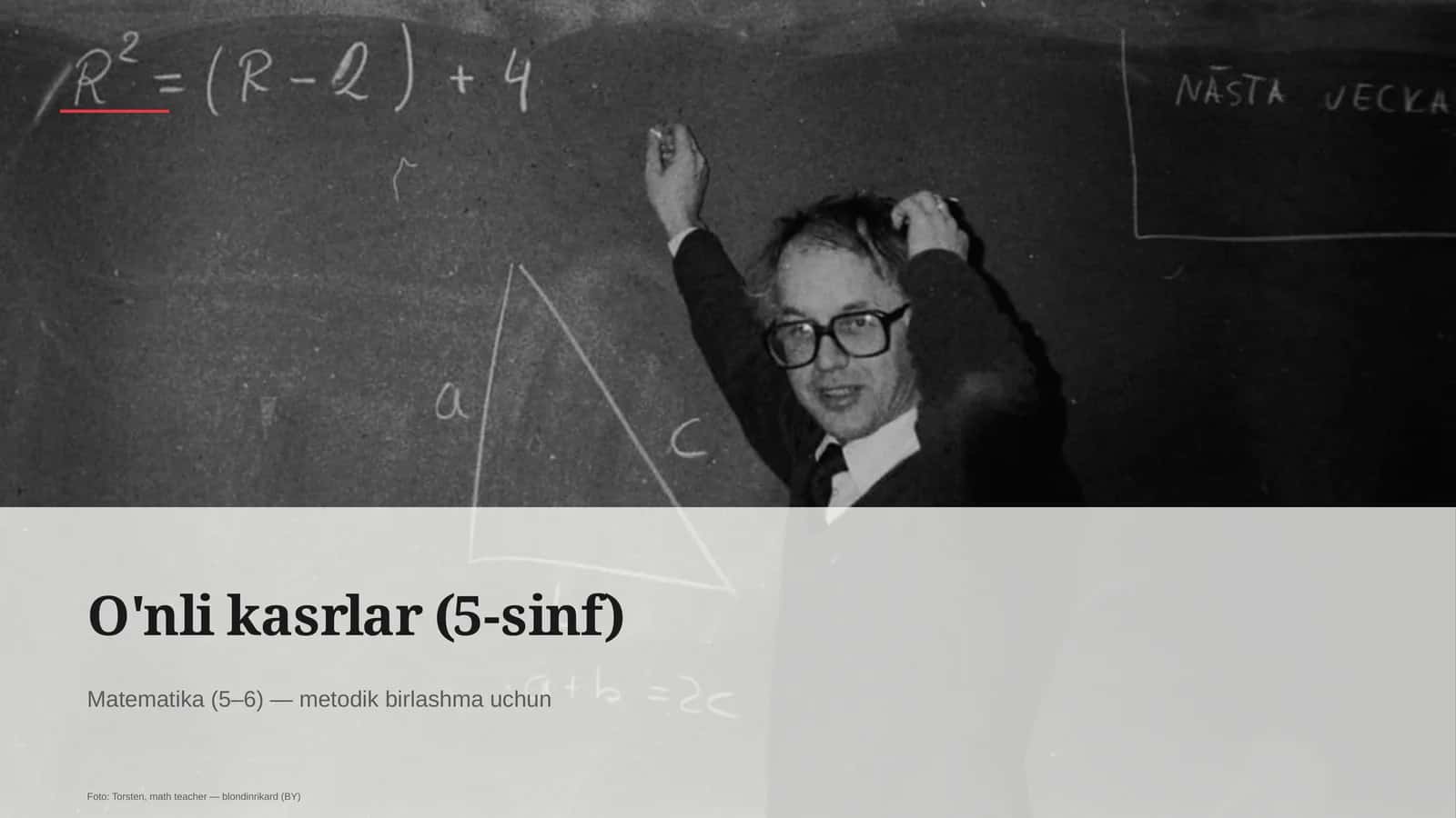 O'nli kasrlar (5-sinf) 1