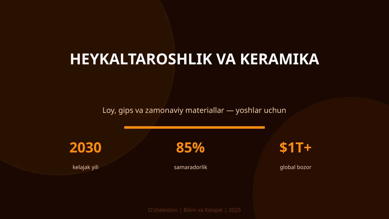 Heykaltaroshlik va keramika 1