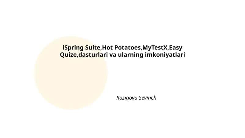 iSpring Suite 1