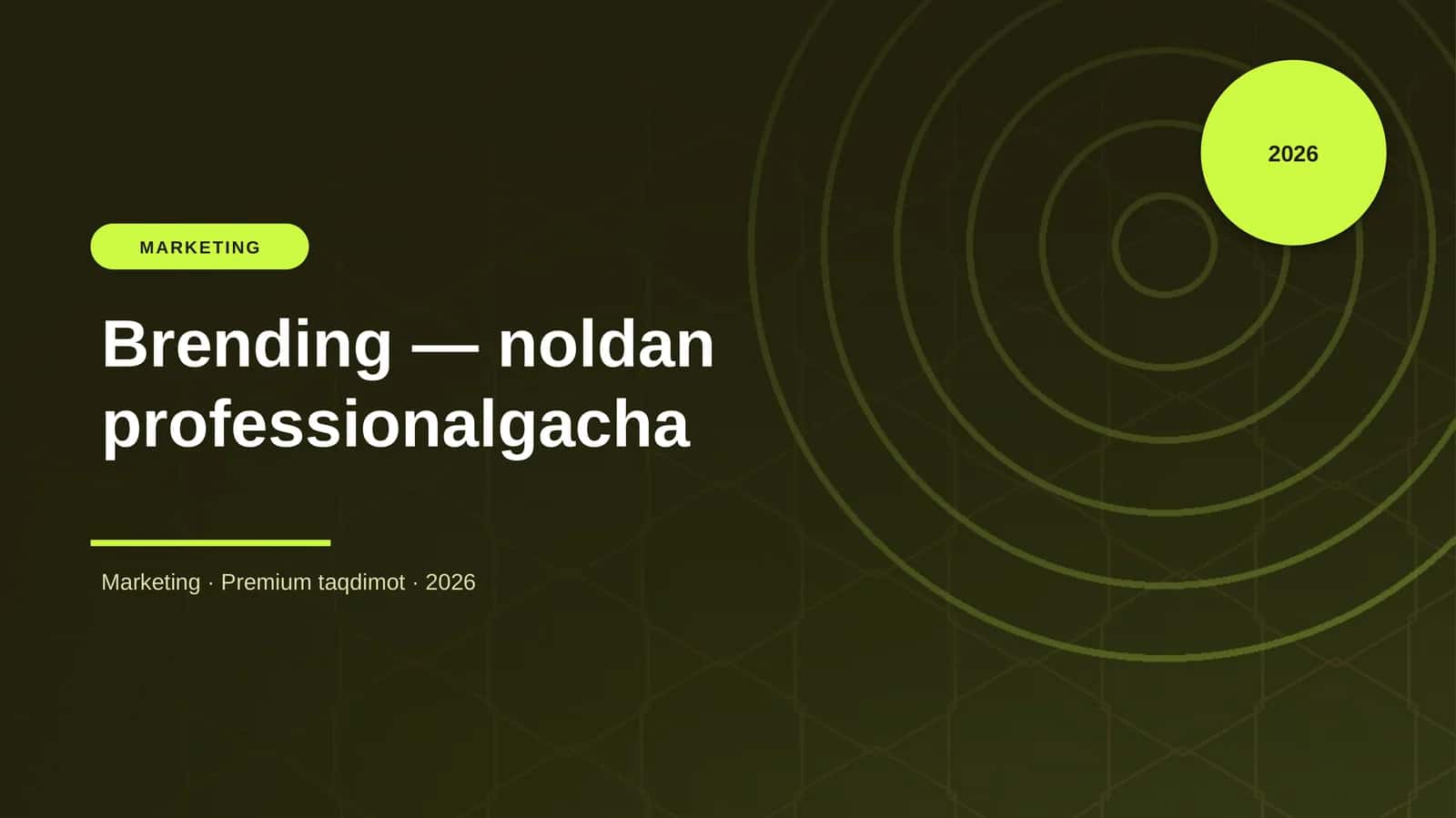 Brending — noldan professionalgacha 1