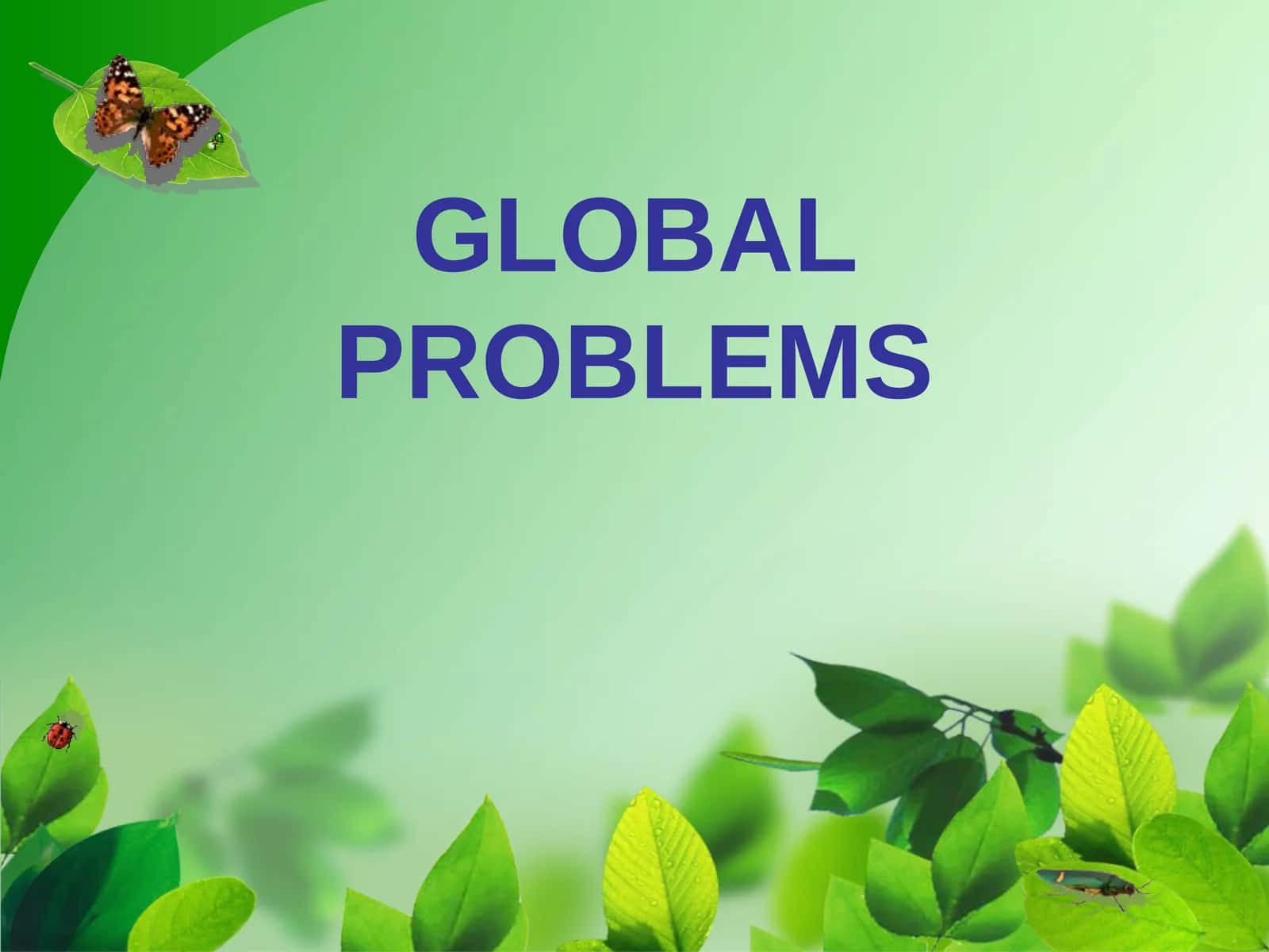 Global Problems 1