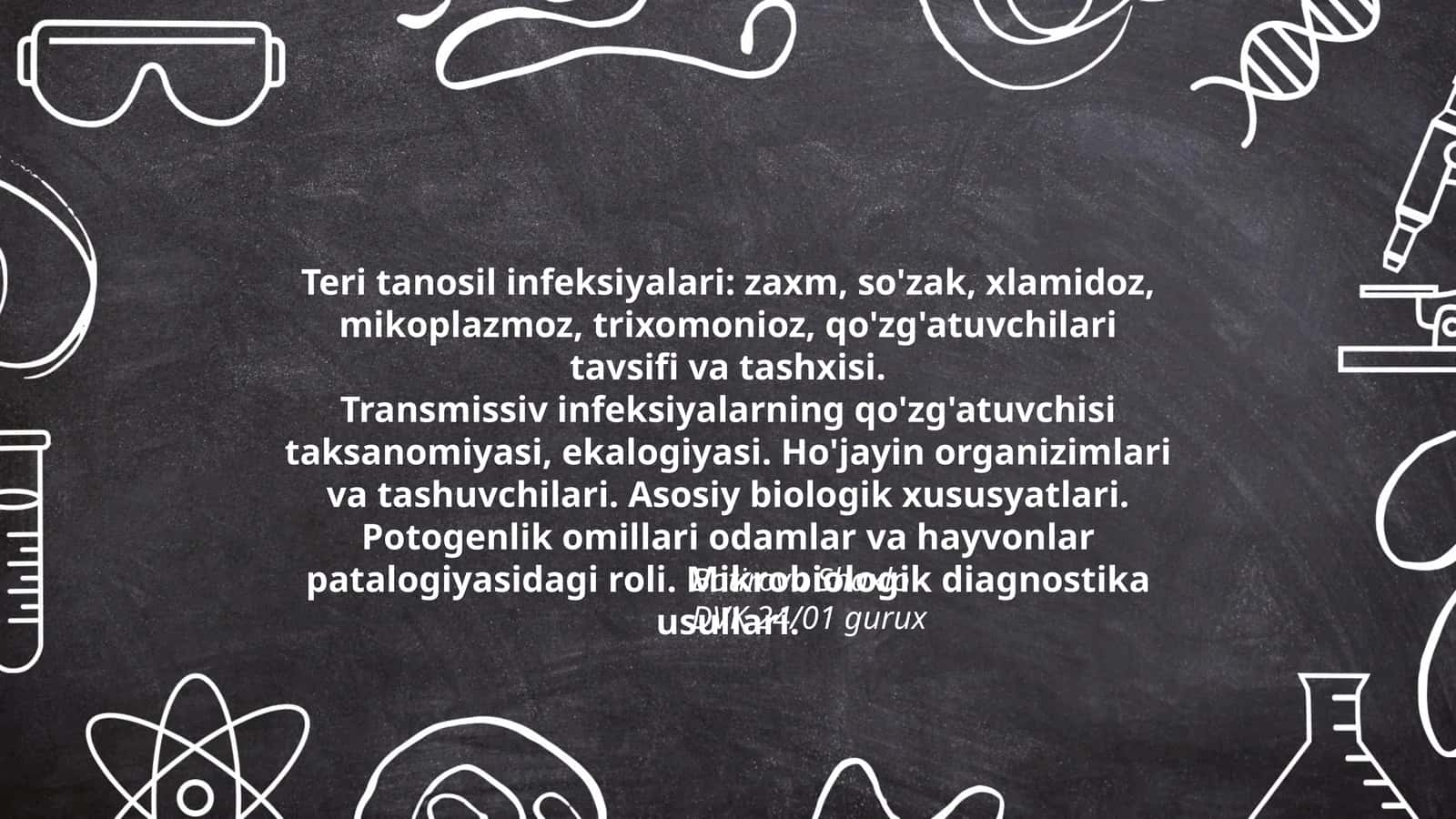 Teri tanosil infeksiyalari 1