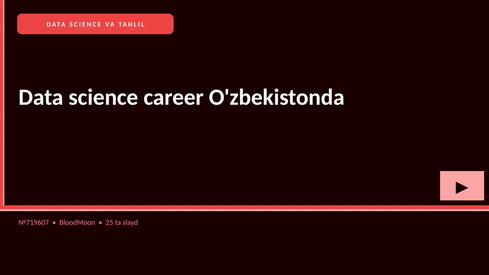 DATA SCIENCE VA TAHLIL 1