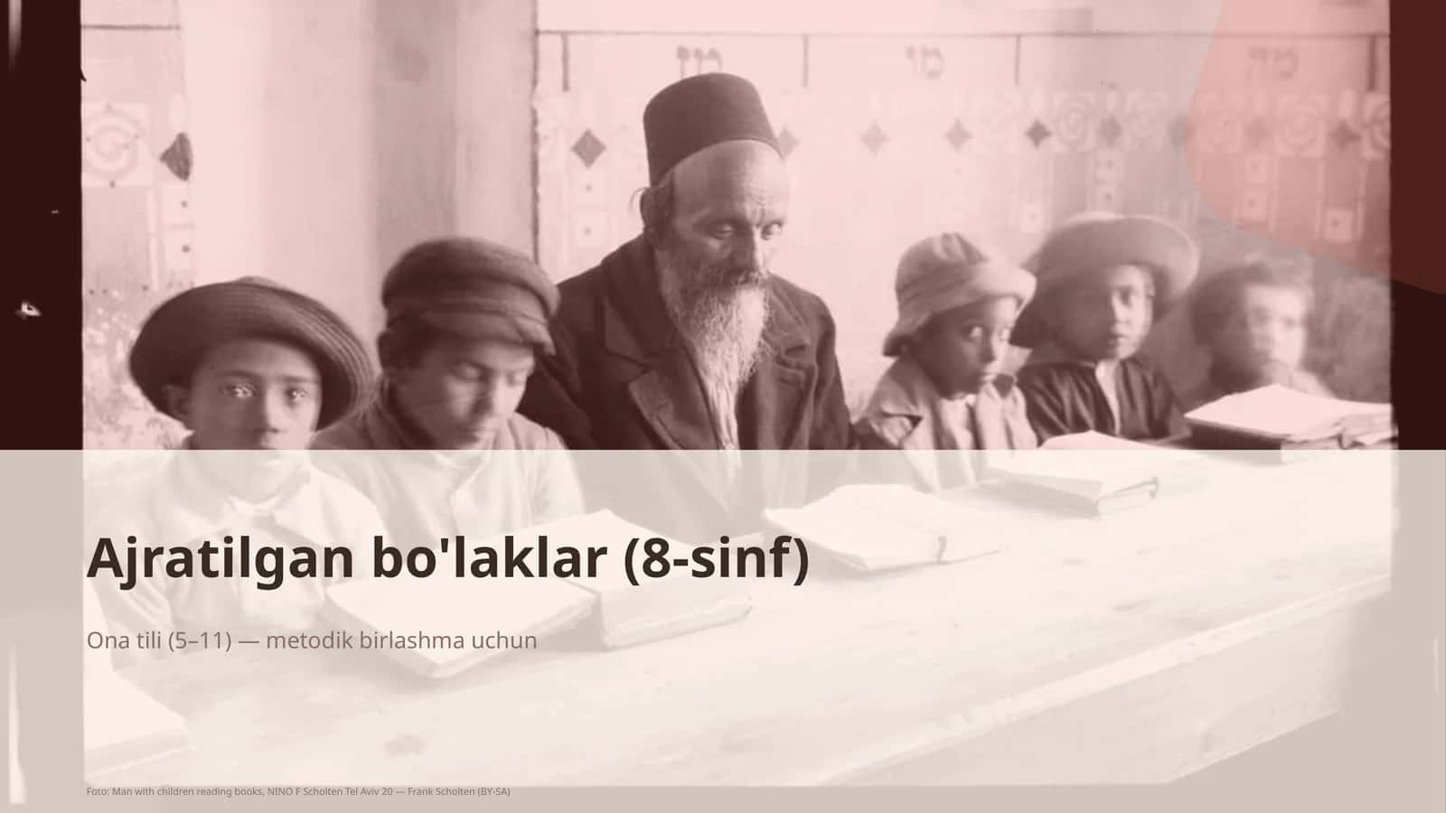 Ajratilgan bo'laklar (8-sinf) 1