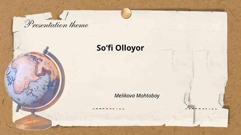 Soʻfi Olloyor 1