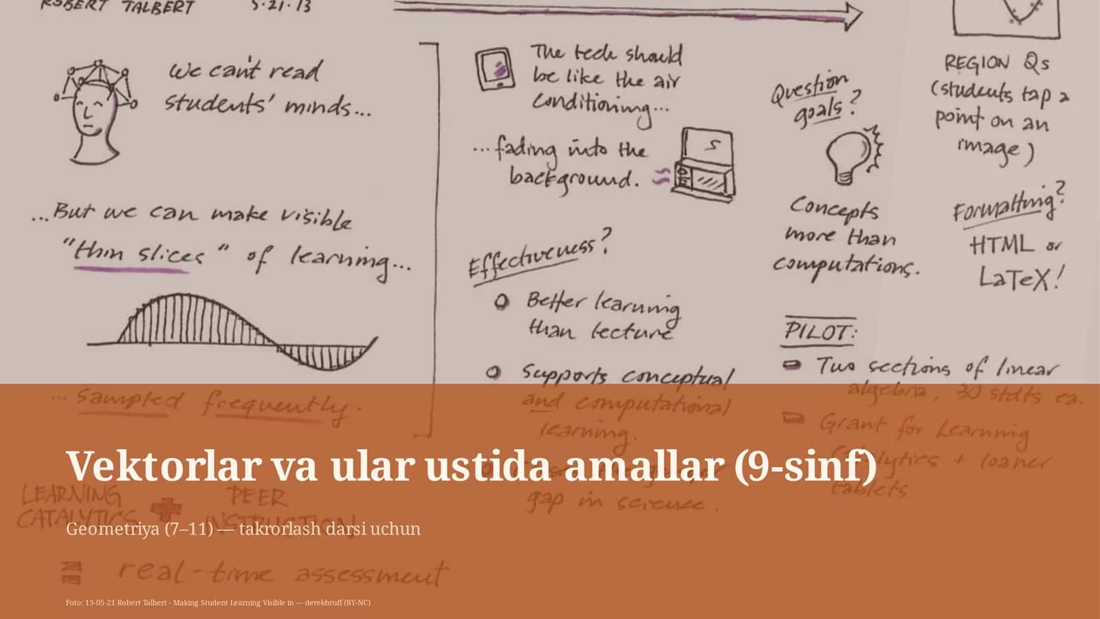 Vektorlar va ular ustida amallar (9-sinf) 1