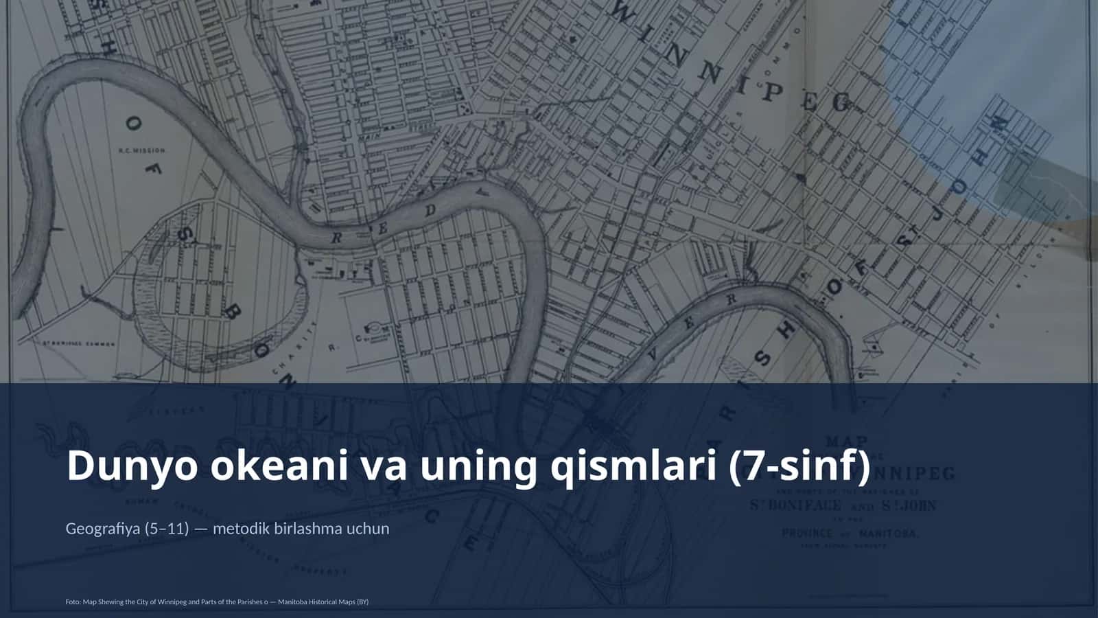 Dunyo okeani va uning qismlari (7-sinf) 1