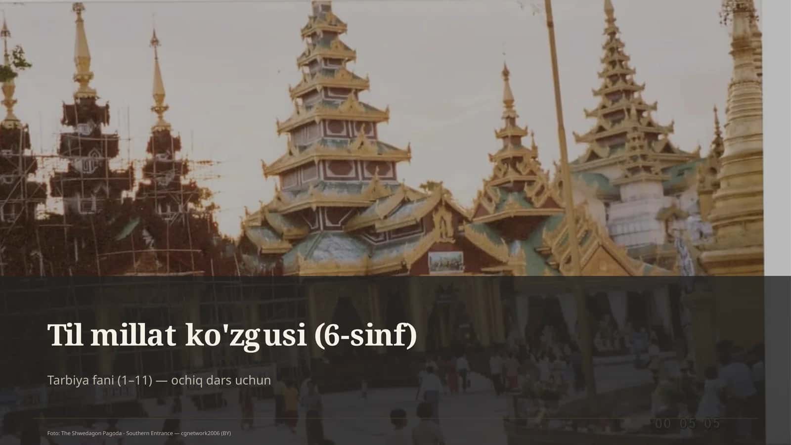 Til millat ko'zgusi (6-sinf) 1