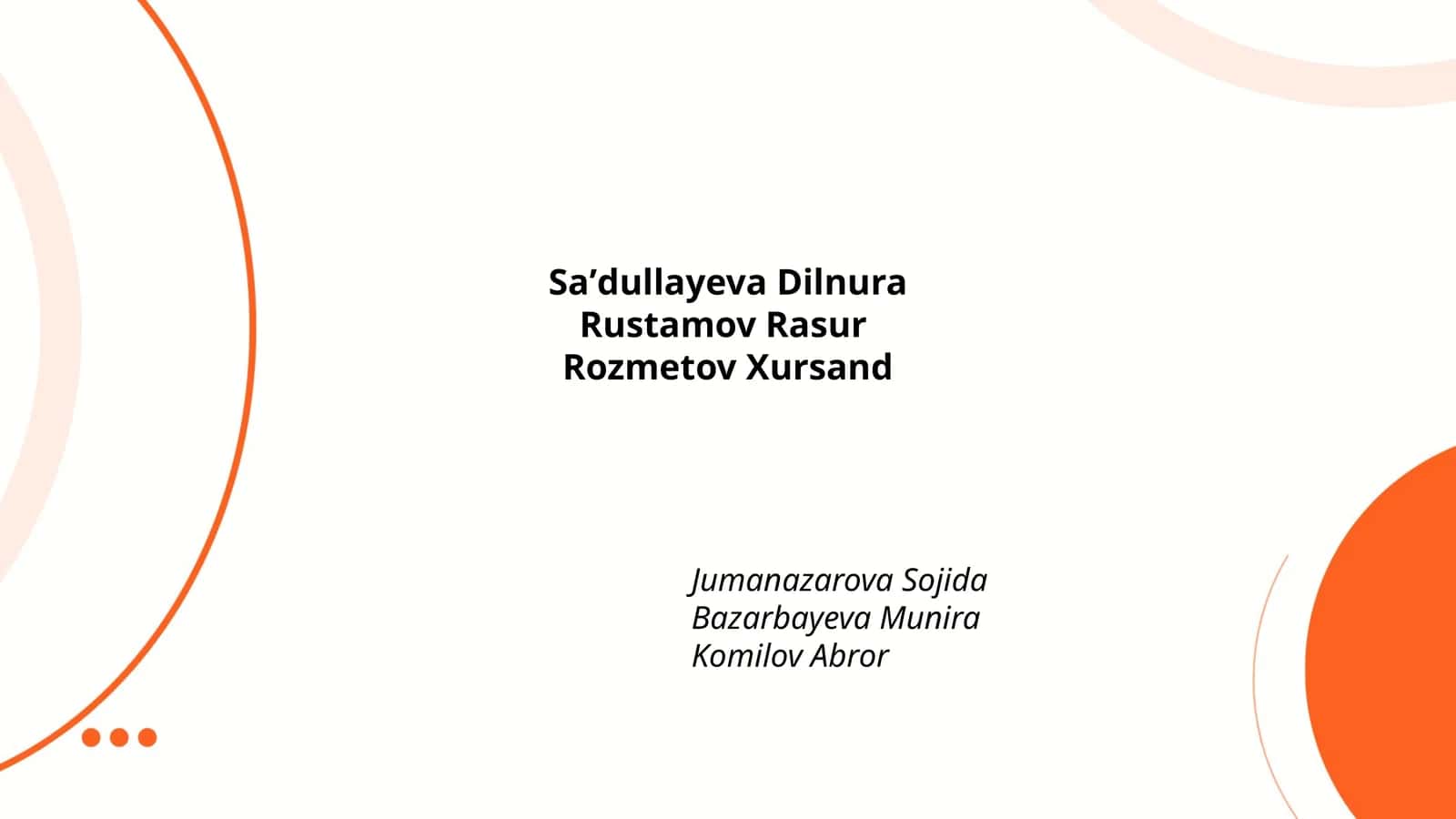 Saʼdullayeva Dilnura 1