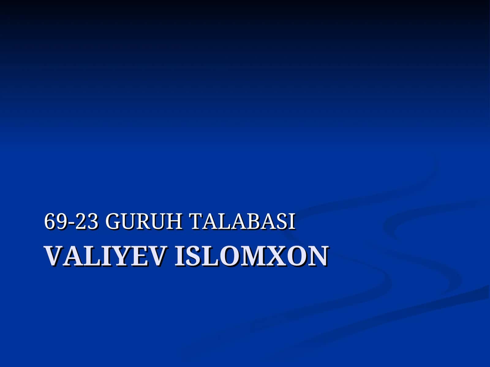 Amir Temur va temuriylar saltanati 1