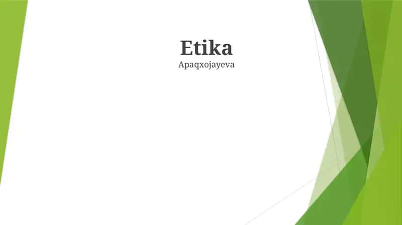 Etika 1