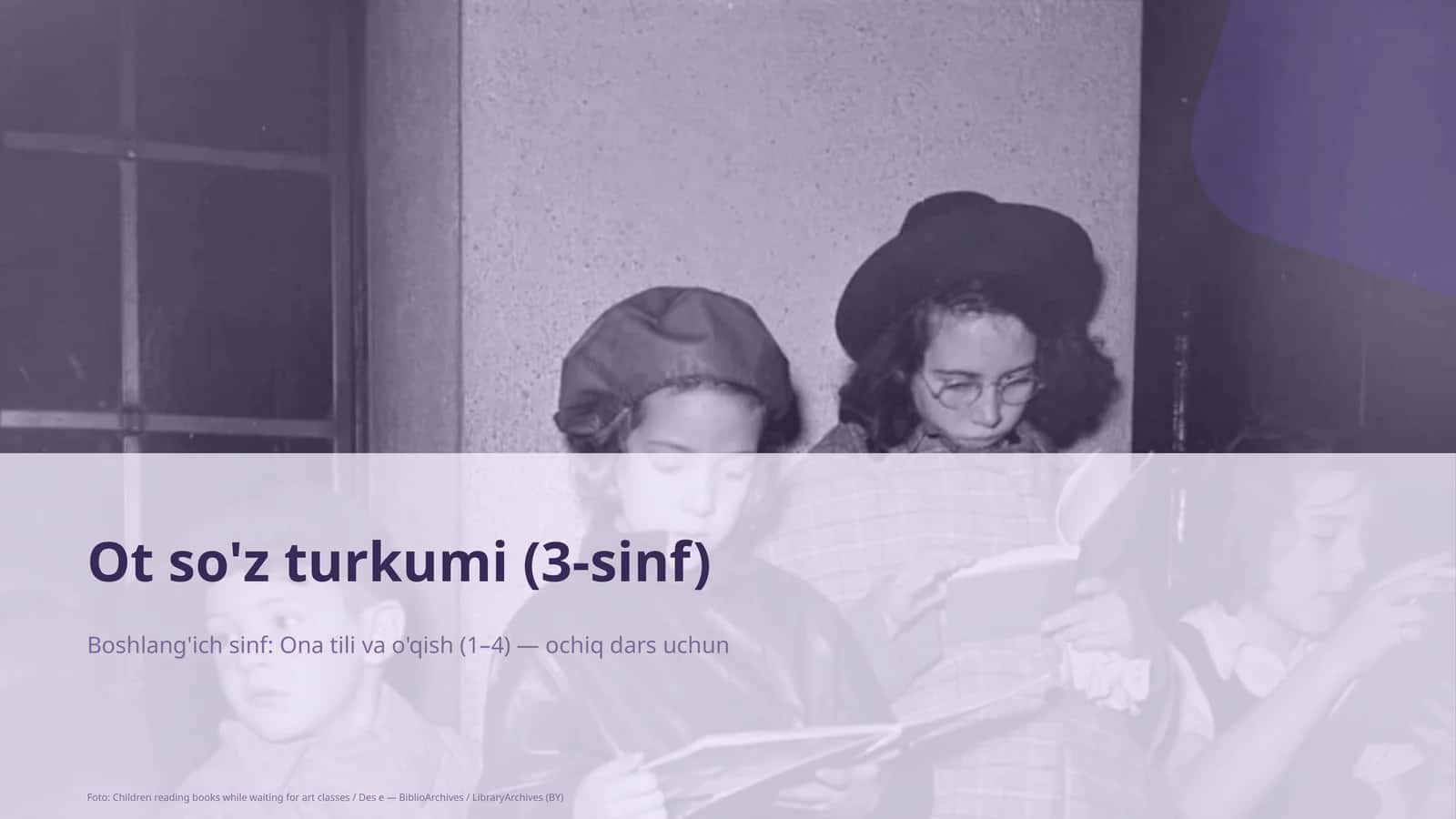 Ot so'z turkumi (3-sinf) 1