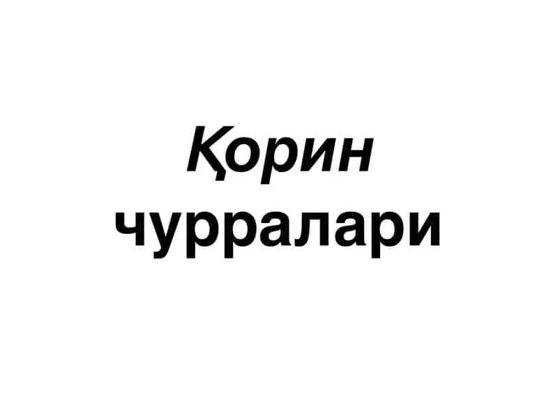 Чуринчурралар 1